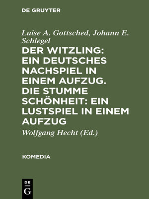 cover image of Der Witzling